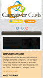 Mobile Screenshot of caregivercards.biz